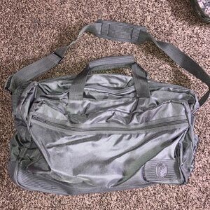 Gray Duffel Bag